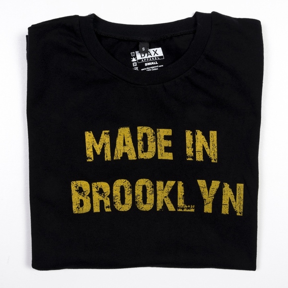 Made in Brooklyn Tee DAX APPAREL Soft Fitted NWOT - Picture 2 of 5